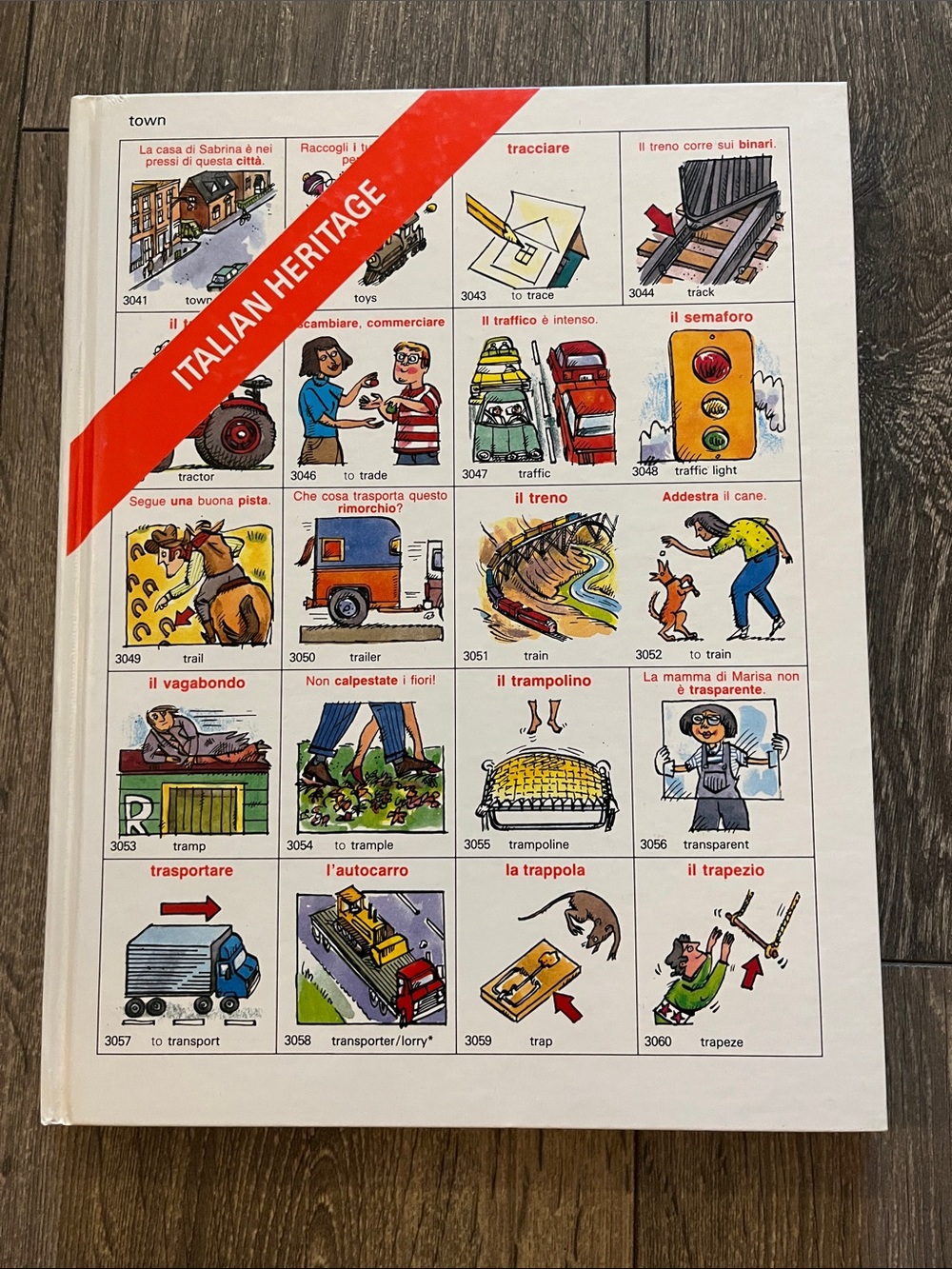 Italian Heritage Illustrated Vocabulary by Editions Renyi